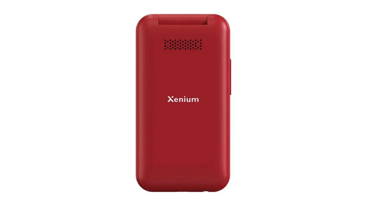 Мобильный телефон Xenium X680 красный раскладной