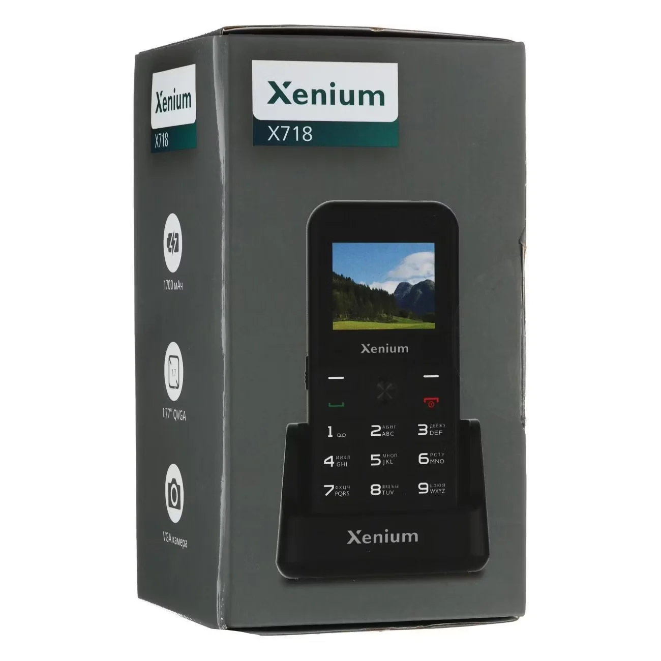 Мобильный телефон Xenium X718 черный