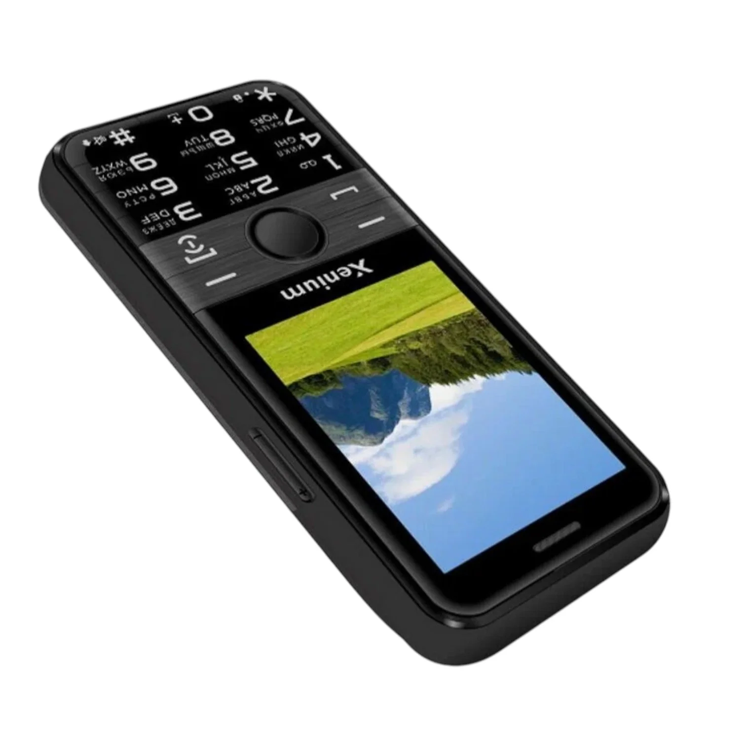 Мобильный телефон Xenium X800 черный моноблок 2Sim 2.8" 240x320 Spreadtrum ThreadX RTOS 0.3Mpix GSM900/1800 MP3 FM microSD max32Gb