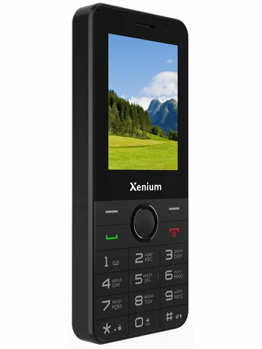 Мобильный телефон Xenium X900 черный моноблок 2.4" 320x240 Spreadtrum ThreadX RTOS 0.3Mpix GSM900/1800 MP3