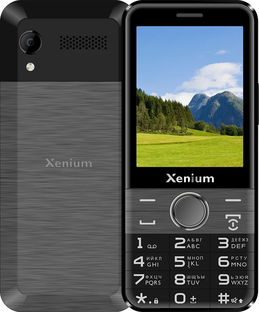 Мобильный телефон Xenium X900 черный моноблок 2.4" 320x240 Spreadtrum ThreadX RTOS 0.3Mpix GSM900/1800 MP3