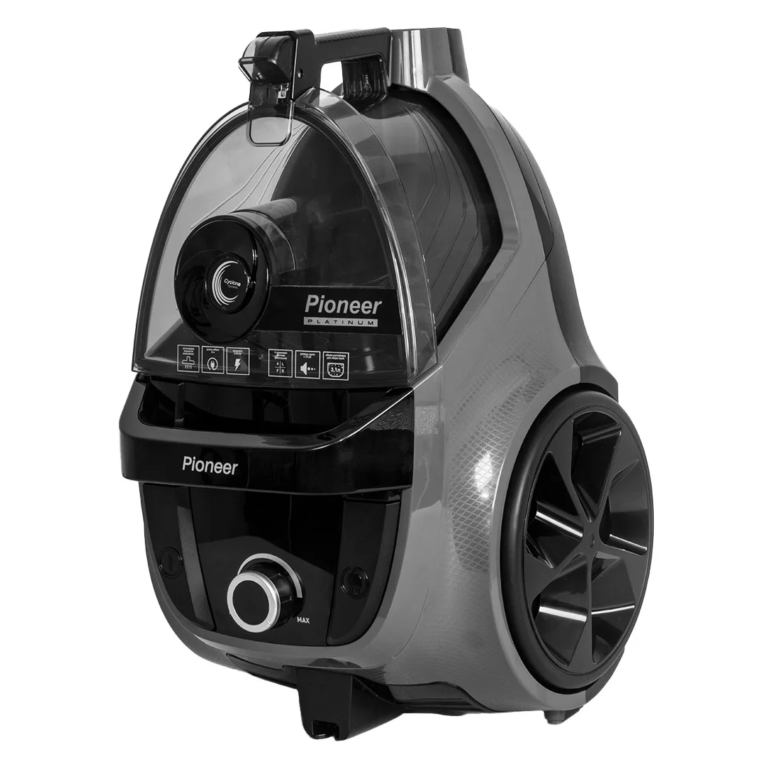 Пылесос без мешка Pioneer VC326C, 2600Вт, 450Вт, циклон