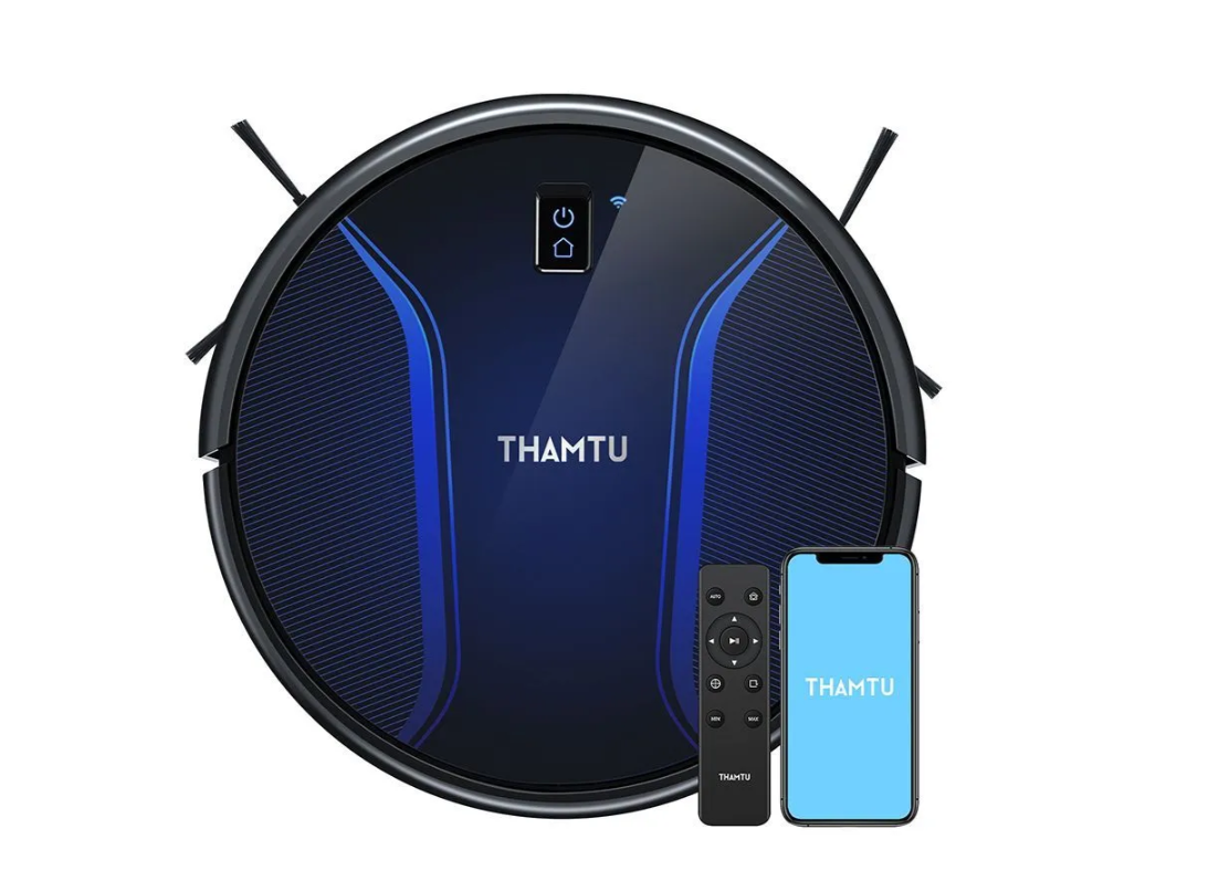 Робот-пылесос Thamtu G10C Сухая/ВЛАЖНАЯ 2600мАч 600 мл. 2600Па мощ. всас.
