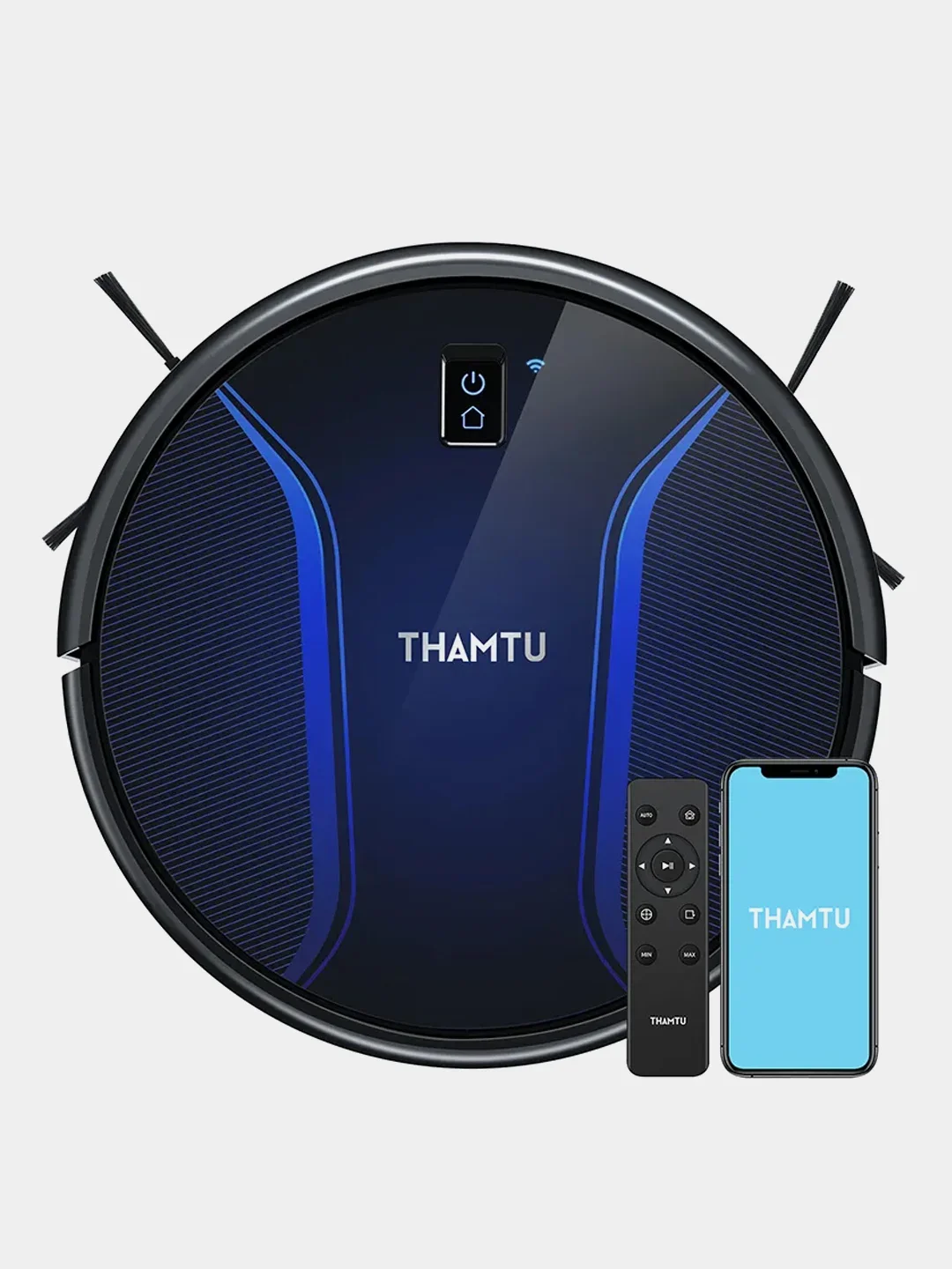 Робот-пылесос Thamtu G10C Сухая/ВЛАЖНАЯ 2600мАч 600 мл. 2600Па мощ. всас.