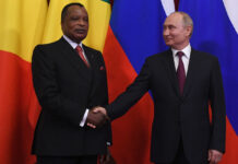 Президент Республики Конго примет участие в саммите БРИКС в Казани Встреча президента РФ В Путина с президентом Республики Конго Дени Сассу-Нгессо