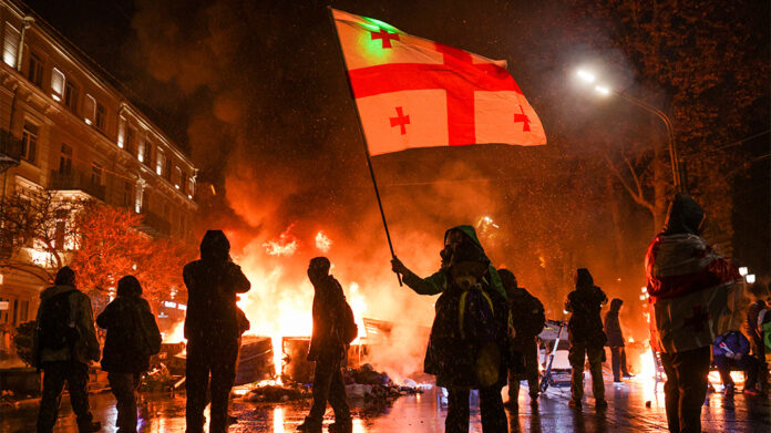 Protests in Tbilisi