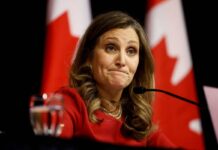 Перестановки в правительстве Канады: Христя Фриланд покидает пост вице-премьера 19603760-b2c6-469e-b3af-583dd03c295f-67b41499
