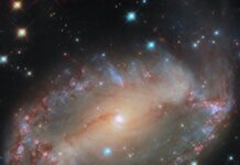 Завораживающая галактика NGC 2566 предстала перед телескопом "Хаббл" в виде космического ока 2aa1cf45-332e-402e-b4a8-540224abd588-67b74ad3