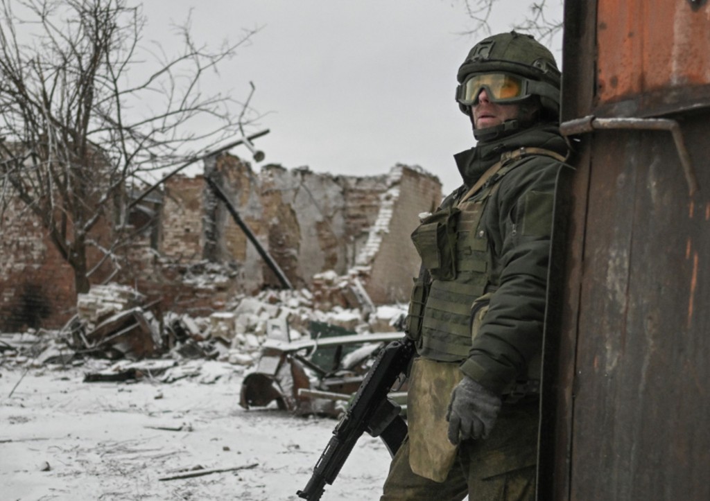 Военнослужащий ВС РФ в зоне проведения специальной военной операции