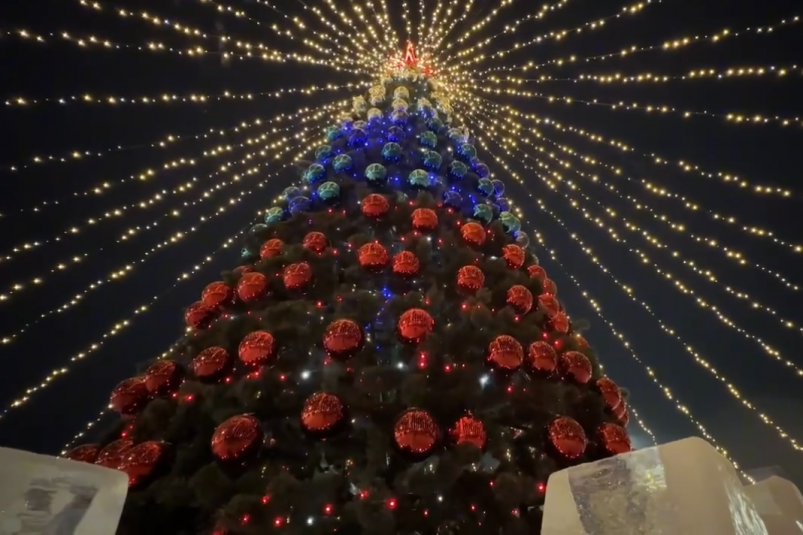 Ёлка в Спасске-Дальнем Администрация Спасска-Дальнего