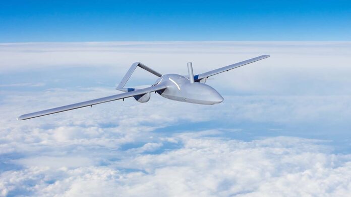 UnmannedAerialVehiclesSpyInTheSkyFlyingOverDense