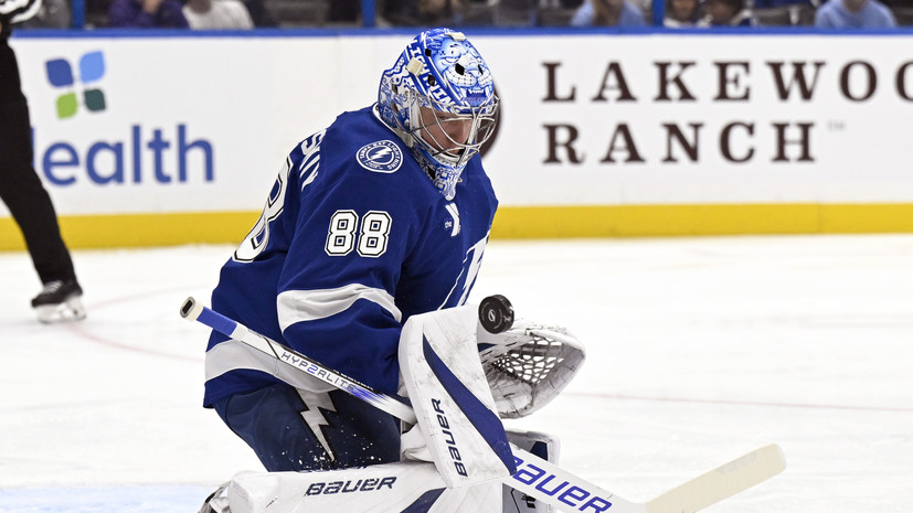 Тренер «Тампы»: Василевский провёл хороший матч с «Нью‑Джерси» и удерживал нас в игре