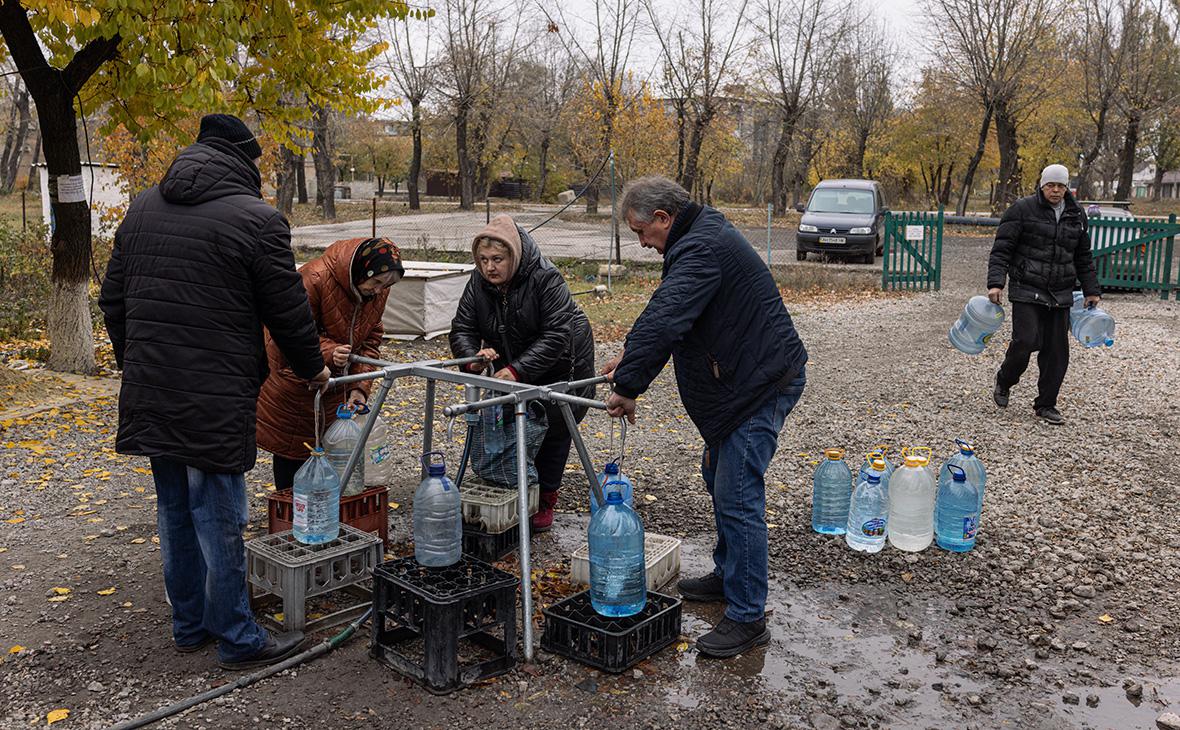 Повседневная жизнь Покровска, ноябрь 2024 года (Diego Fedele / Getty Images)