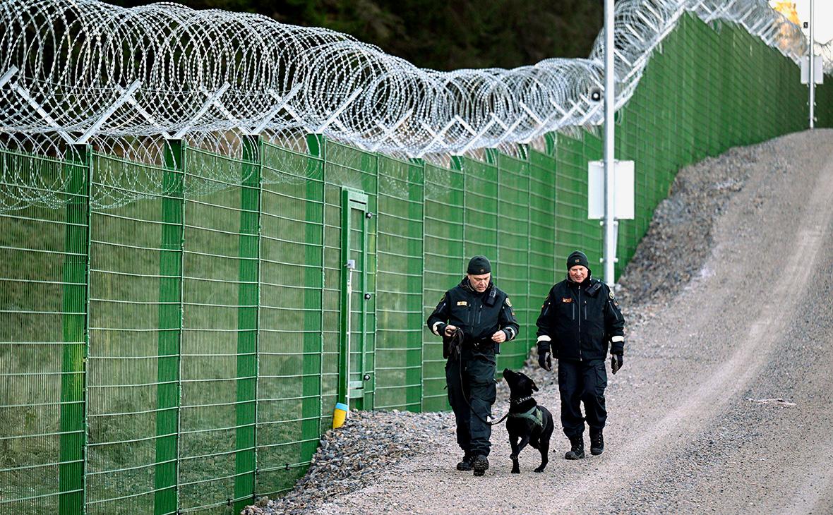 Пограничный забор между Финляндией и Россией в районе города Иматра (Jussi Nukari / IMAGO / Global Look Press)