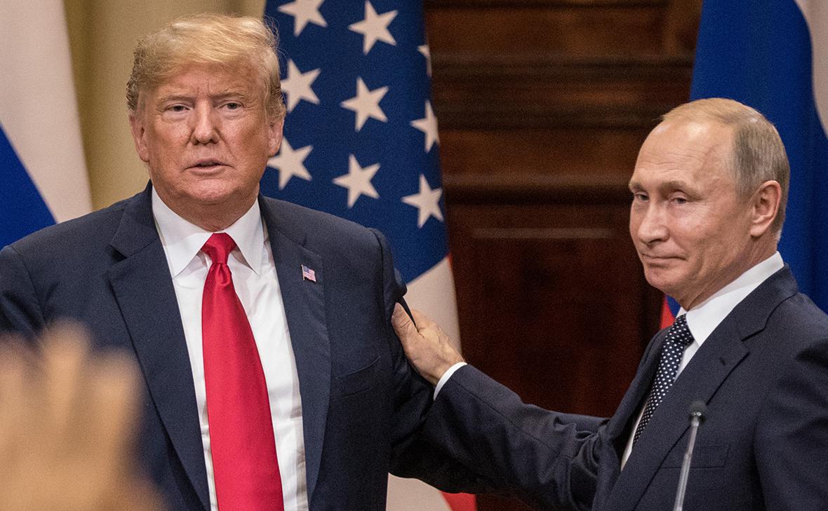 Дональд Трамп и Владимир Путин (Chris McGrath / Getty Images)