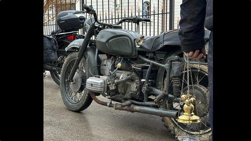 Кузнец из Крыма «выковал» мотоцикл для фронта