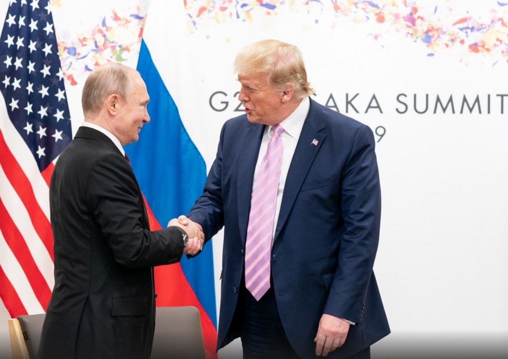 Владимир Путин и Дональд Трамп