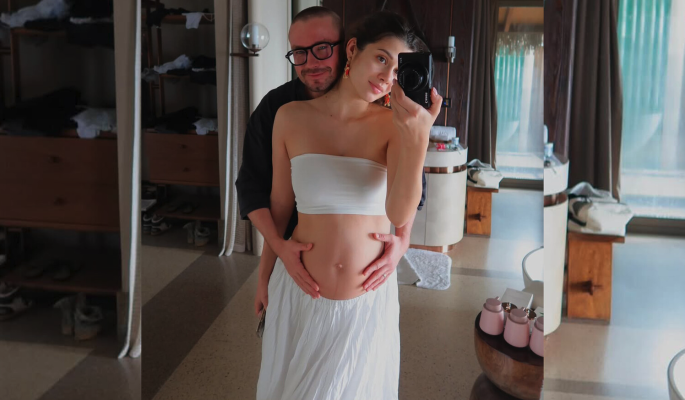 Петров с беременной женой Викторией огласили пол ребенка в узком кругу близких 