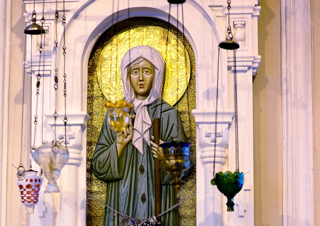 Икона святой Ксении Санкт-Петербургской