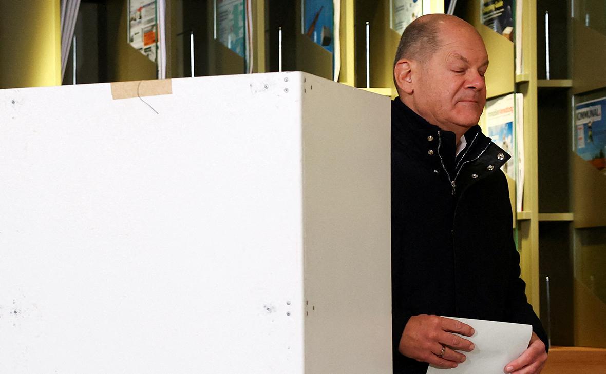 Олаф Шольц (Lisi Niesner / Reuters)