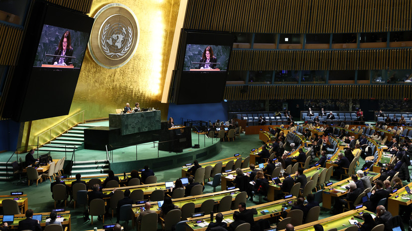 США выступили против требования от России вывести войска с Украины по резолюции