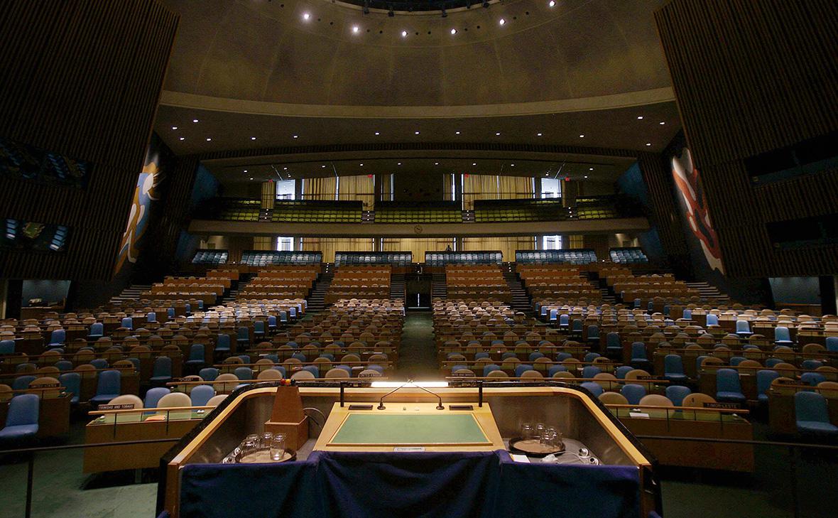 Штаб-квартира Генеральной Ассамблеи Организации Объединенных Наций в Нью-Йорке, США (Chris Hondros / Getty Images)