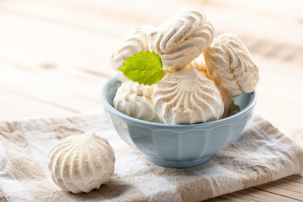 воздушный белый зефир