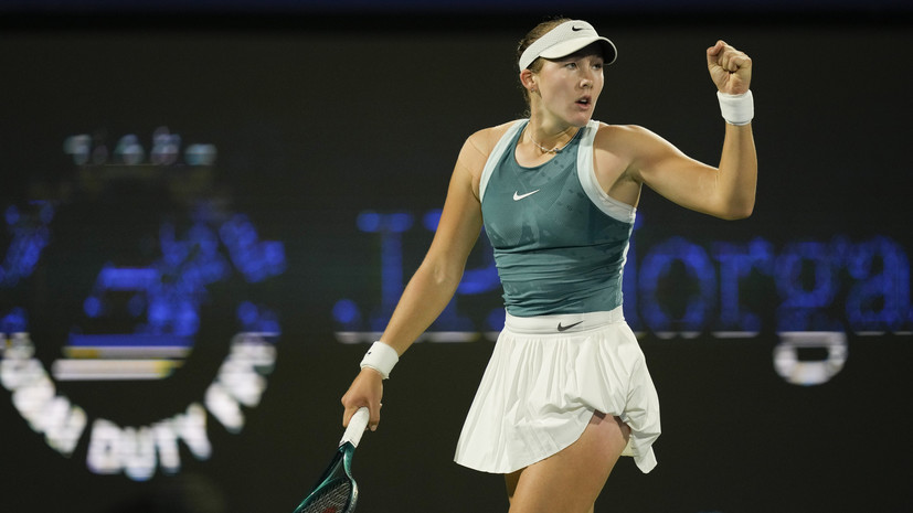 Андреева — о выходе в четвертьфинал «Мастерса» в Индиан-Уэллс: старалсь показать свой лучший теннис