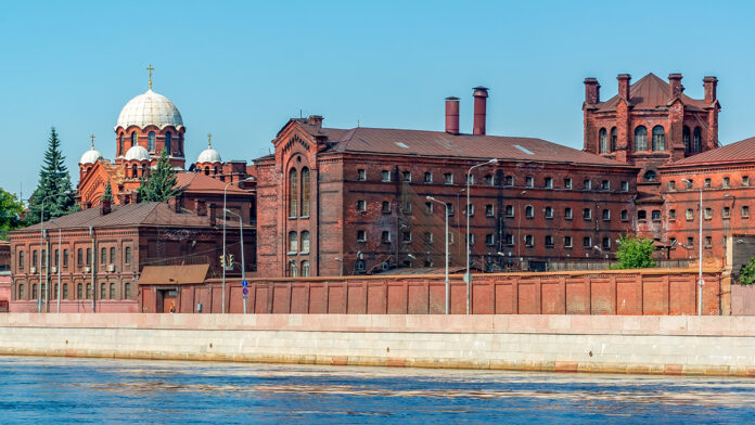 KrestyBuildingformerFamousPrisonInSaintPetersburgRussia