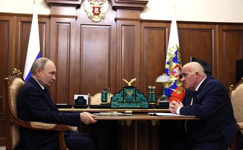 Путин провел встречу с губернатором Костромской области Ситниковым