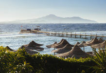 WonderfulSolarRedSeaBeachAtALuxuryHotelAt