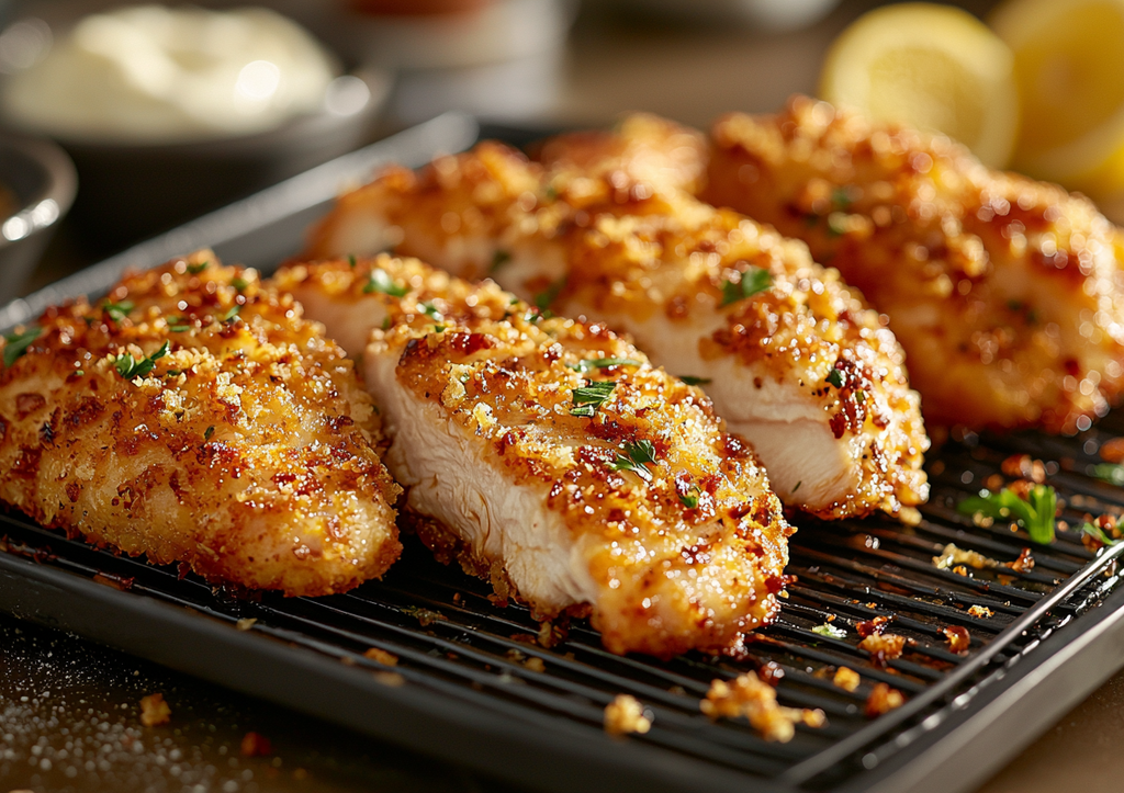 С пюре и макаронами: хрустящая курица за 20 минут! Вкуснятина на ужин!