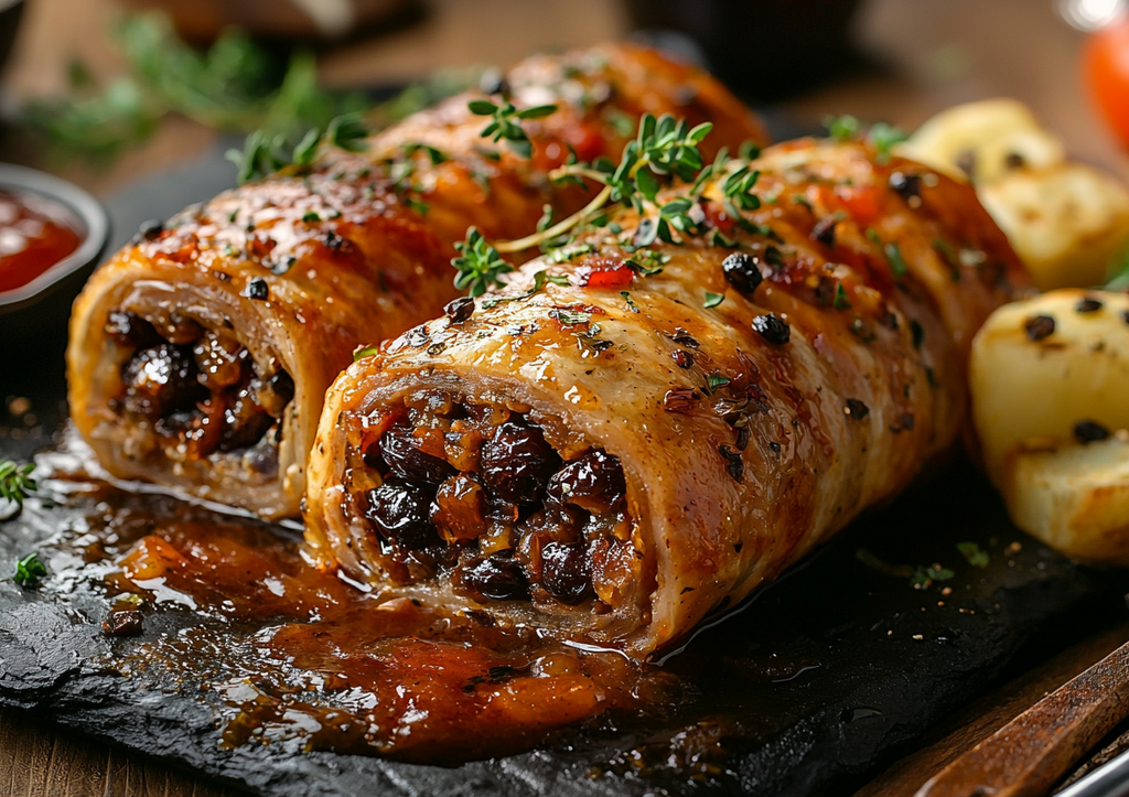 Разрезаешь, а там... Нежный мясной рулет с черносливом — вкуснятина на ужин