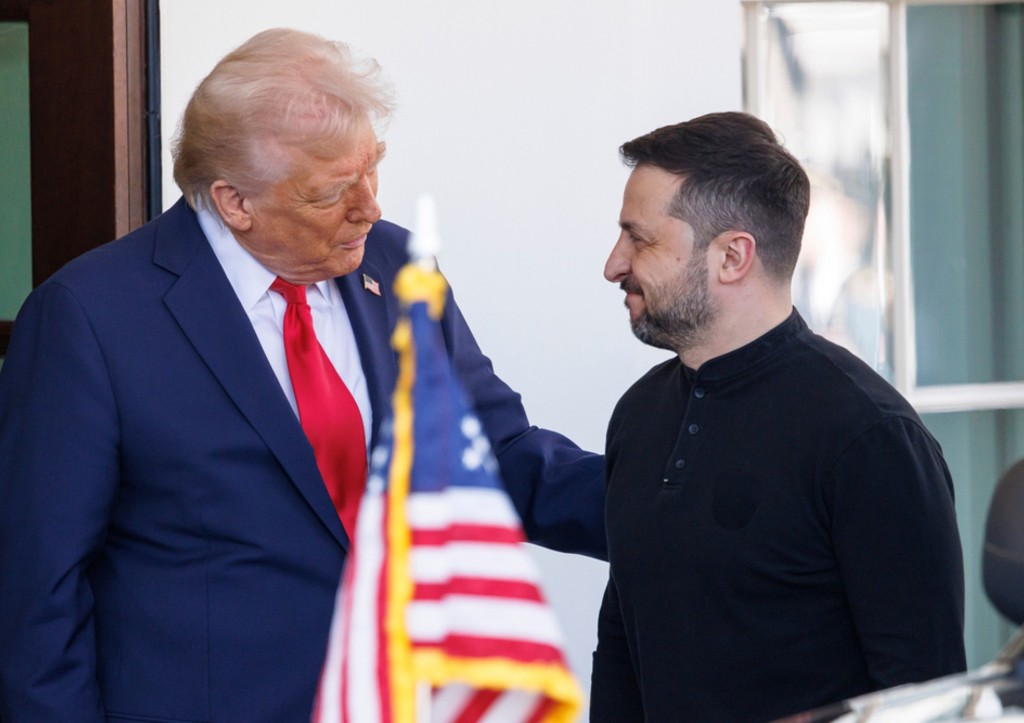 Дональд Трамп и Владимир Зеленский