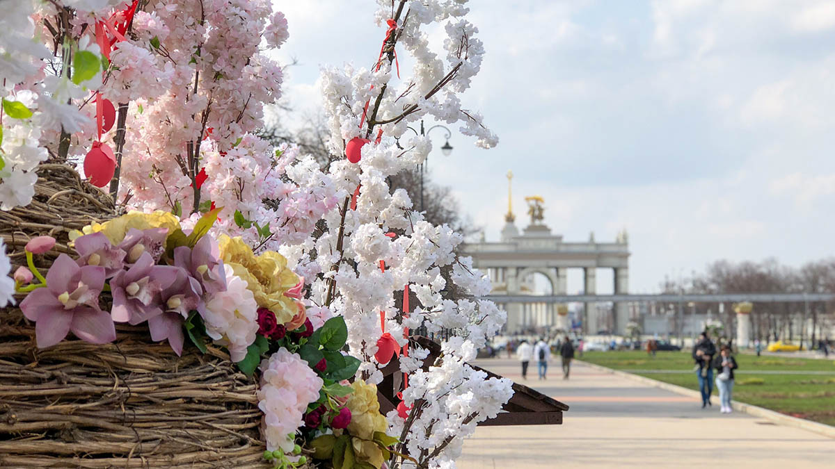 Погода в Москве на Пасху в 2025 году