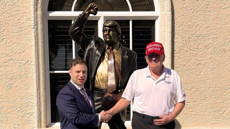 Величественный монумент Дональда Трампа украсил Trump International Golf Club-0