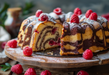 Яркий пирог Зебра с малиной и простой рецепт для вашего праздничного стола yarkij pirog zebra s malinoj i prostoj reczept dlya vashego prazdnichnogo stola-todey-ru-174384043400-0