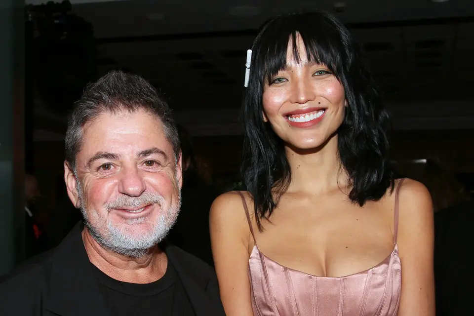 Александр Цекало с женой Дариной Эрвин.