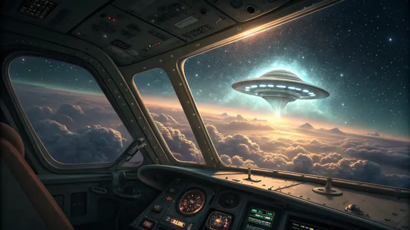 Aviaincident: пилоты летевшего в Москву из Петербурга самолёта заметили НЛО