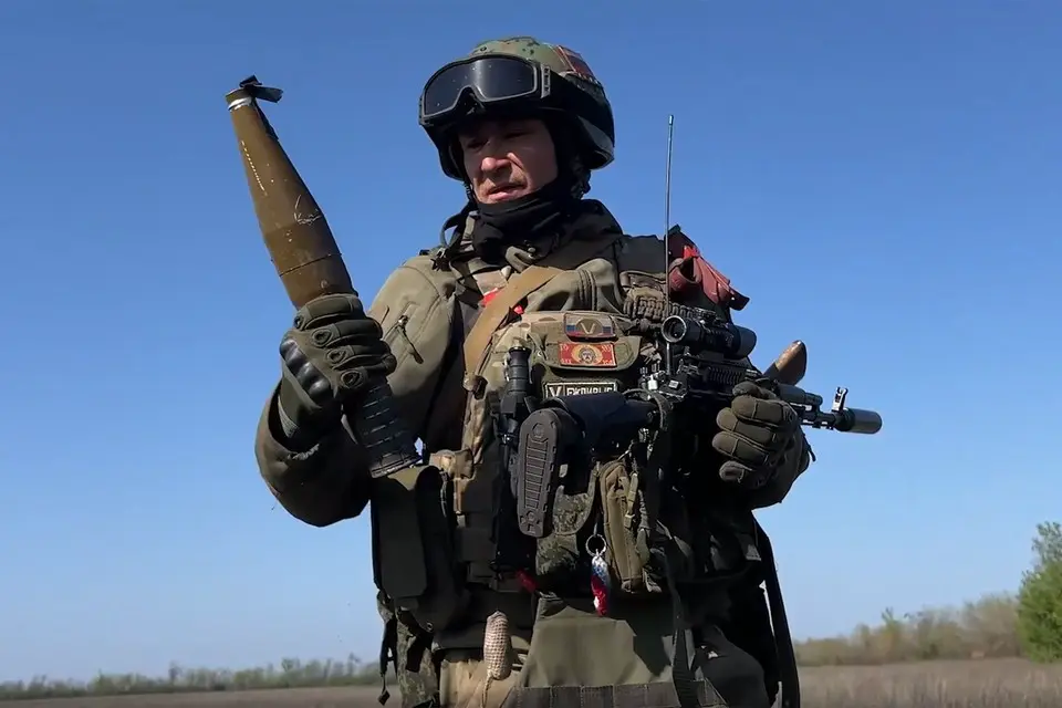 Боевая работа расчета поста воздушного наблюдения на Красноармейском направлении