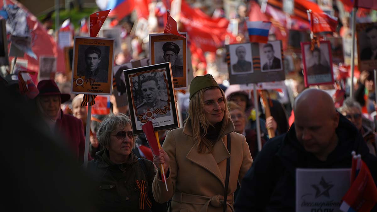 Бессмертный полк зарегистрировал эмблему, под которой состоится акция 9 Мая