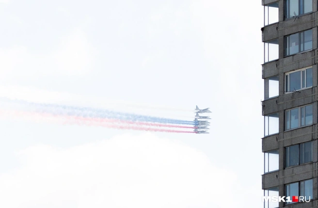 Придется отключать интернет и разгонять облака? Состоится ли воздушный парад в Москве на 9 мая | Источник: Дмитрий Толстошеев / MSK1.RU