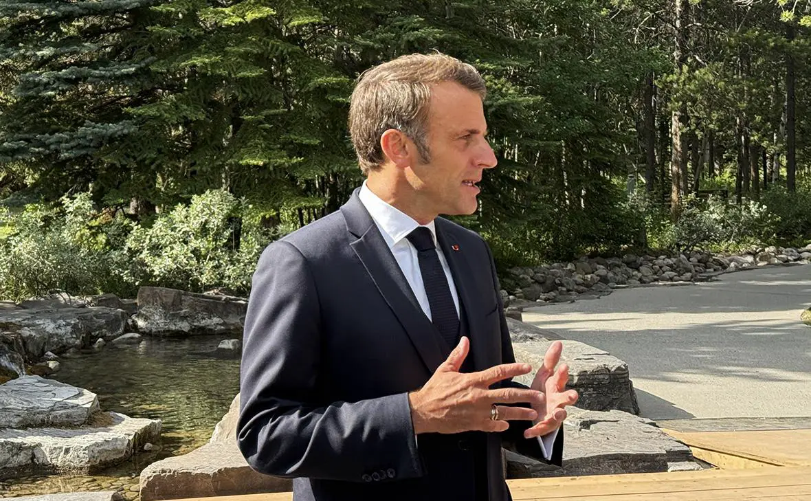 Эмманюэль Макрон (Ansgar Haase / dpa / Global Look Press)