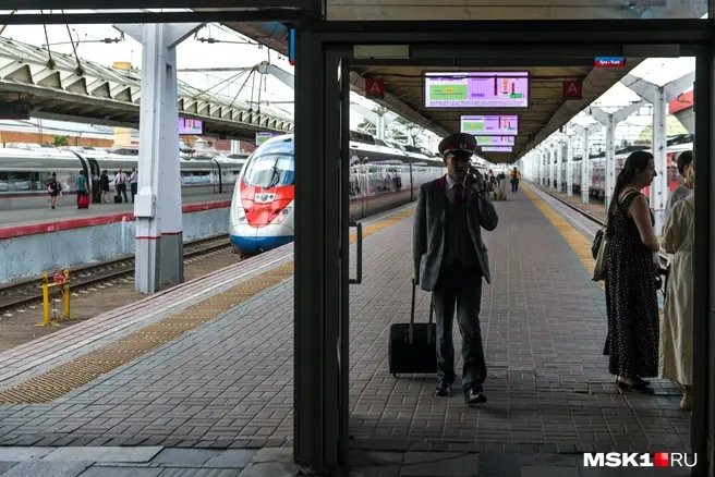 Москвичи скупили практически все билеты на поезда до Санкт-Петербурга из-за коллапса в аэропортах | Источник: Артем Устюжанин / MSK1.RU