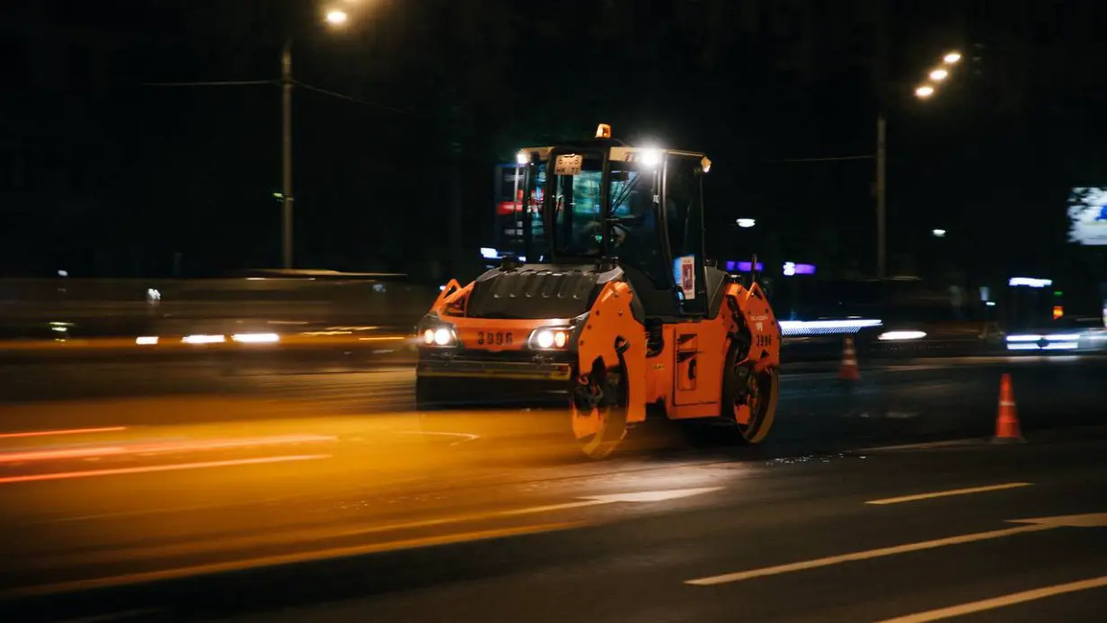 Выполнено 80 процентов работ по обновлению асфальта на Садовом кольце