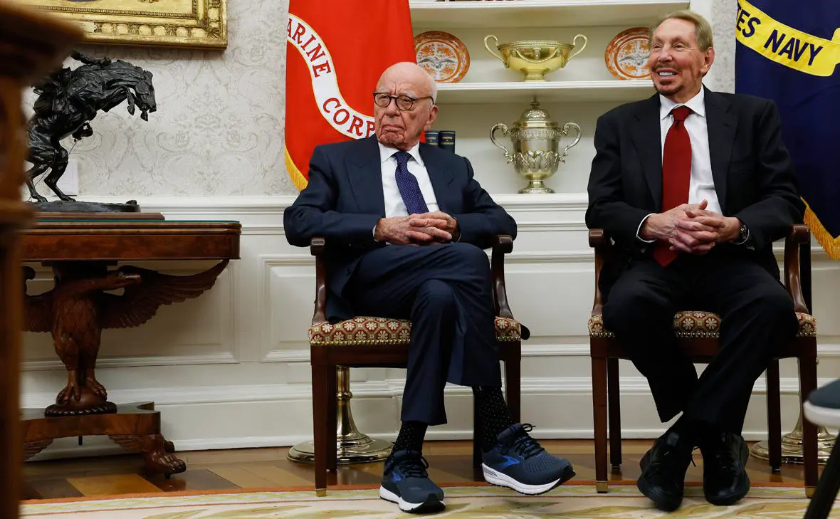 Руперт Мердок и Ларри Эллисон (Anna Moneymaker / Getty Images)