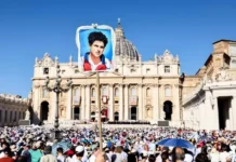 Папа Лев XIV прославил Карло Акутиса и Пьера Джорджо Фрассати, открывая новую эпоху святости papa lev proslavil karlo akutisa i pera dzhordzho frassati otkryvaya novuyu epohu svyatosti-todey-ru-0