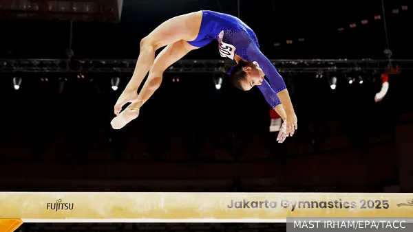 Российская гимнастка завоевала лидерство в квалификации чемпионата мира в Джакарте