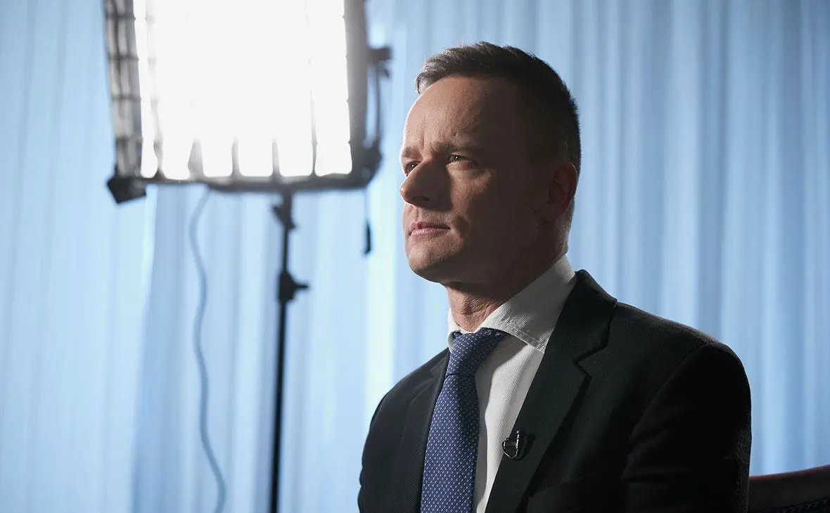 Петер Сийярто (Владислав Шатило / РБК)