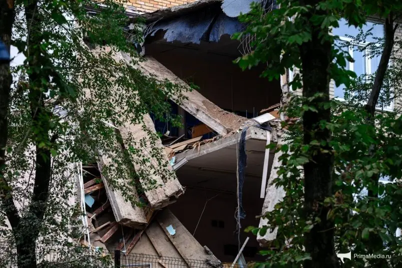 Обрушением части здания колледжа во Владивостоке заинтересовались в Москве Евгений Кулешов, ИА PrimaMedia